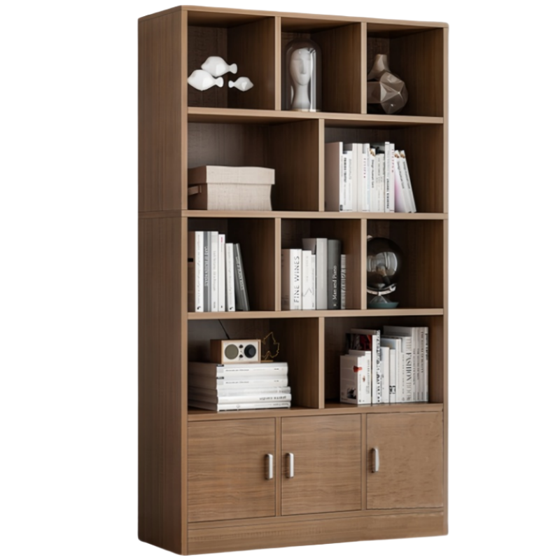 攸形书柜三门四层1000*240*1800mm台