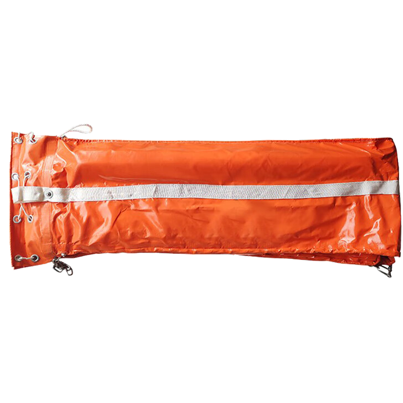 利通 PVC-450 桔红色 围油栏轻型WGV450固体浮子式橡胶拦污带围拦油带浮子式