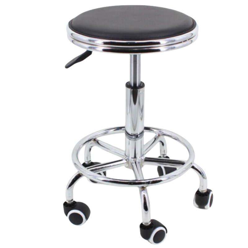 铭思达吧台椅滑轮款把