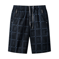 渔人船长夏季男士五分裤轻薄透气迷彩印花休闲运动裤短裤