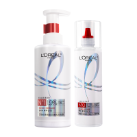欧莱雅发芯强化绷带洗发水绷带洗前发膜防断发洗护套装(440ml+300ml)赠随机旅行装