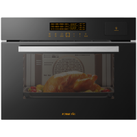 方太(FOTILE)方太(FOTILE)蒸烤箱一体机 嵌入式家用蒸烤炖*炸四合一 脱脂炸超大蒸汽 蒸箱烤箱02-E5S