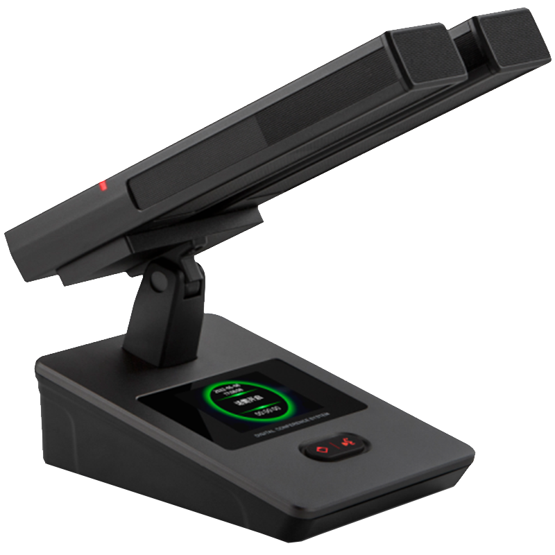 润普Runpu会议音频扩声系统 专业有线手拉手会议话筒麦克风方管短杆鹅颈麦主席单元RP-S-YXS9220C