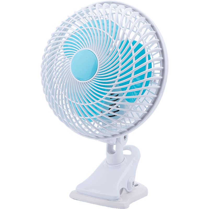 小风扇桌面台式电扇家用小型电风扇学生宿舍夹床头摇头扇 塑料网摇头扇自带1.1米线