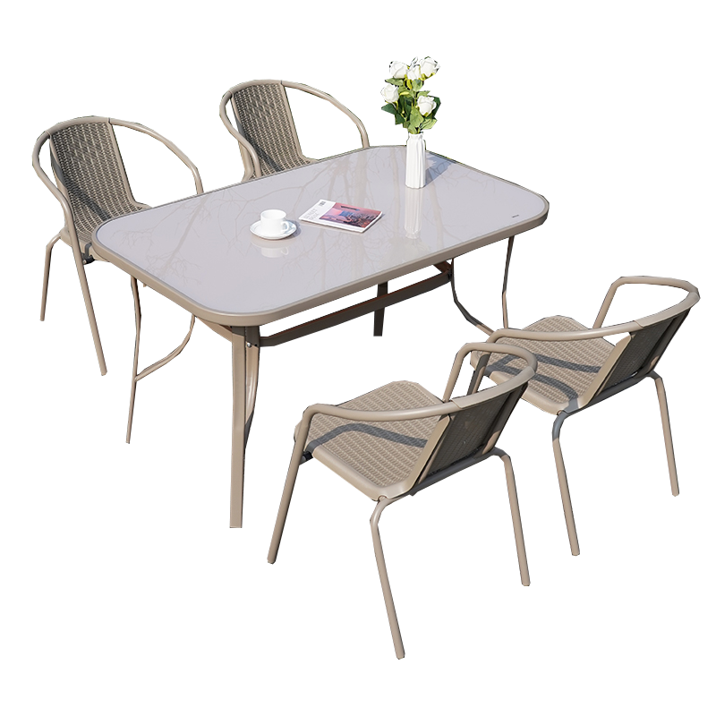 翼澜 户外桌椅 长桌 套