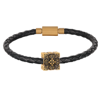 新金珠宝 黄金手链999足金女首饰足金黄金电黑手链