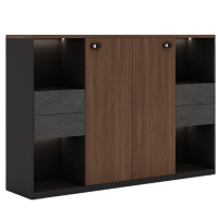 烁恒 档案柜 4抽2门 个