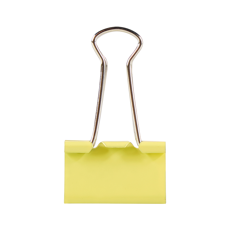 宝克(BAOKE)BC1363 32mm中号彩色长尾夹票夹 1筒