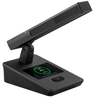 润普Runpu会议音频扩声系统 专业有线手拉手会议话筒麦克风方管短杆鹅颈麦代表单元RP-S-YXS9210D