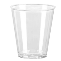 [疆不凡]一次性透明注塑杯350ml 500个/箱