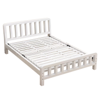 班龙公寓床1.5*2.0m白色张