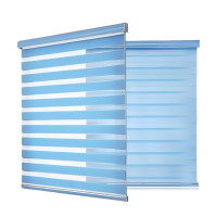 日目 双层柔纱卷帘窗帘 DW-1065/平方米