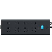 公牛(bull)GN-H5440全长3米[8插位]插座防雷抗电涌滤波电竞桌插排 USB快充多孔位电脑用拖接线板