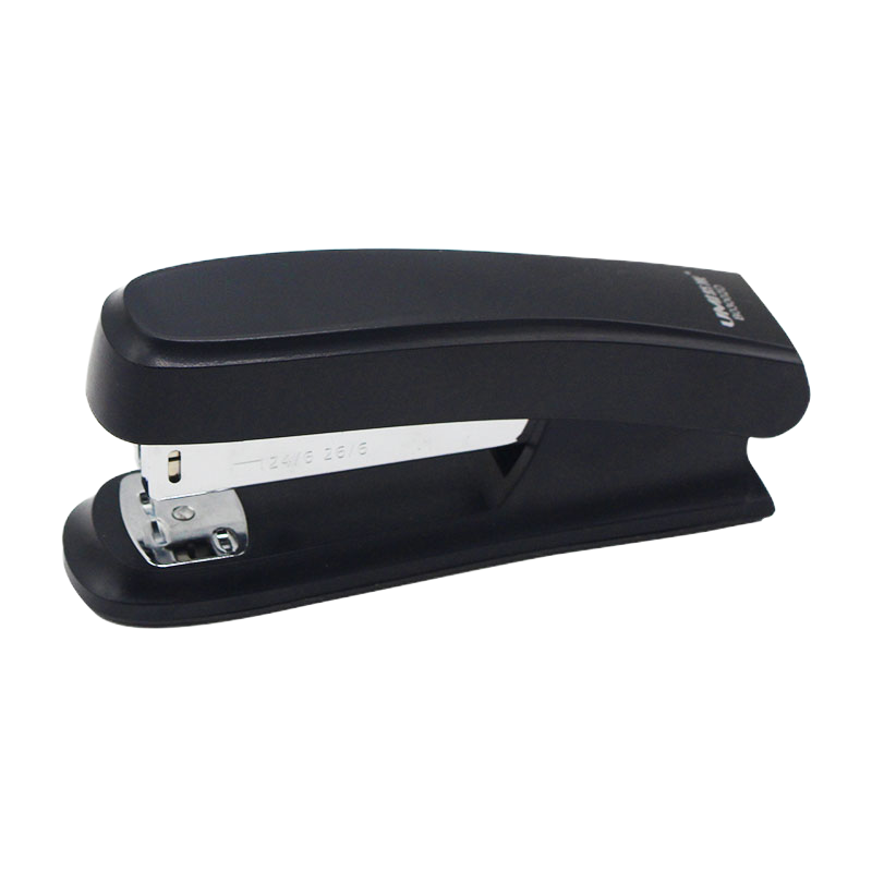 悠米 经济型普通订书机 12# B03002D 黑 5个装