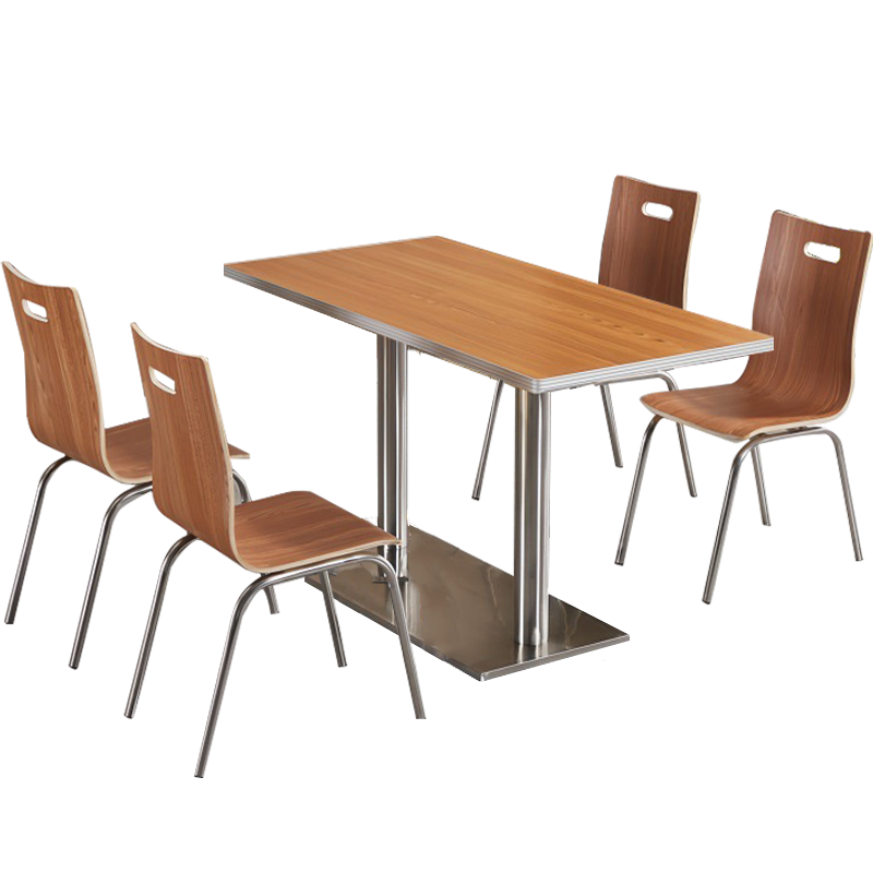 凌迪星食堂餐桌120*60*76cm(一桌四椅)套