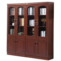 班龙书柜储物柜四门台