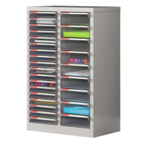 铭思达档案柜27抽台