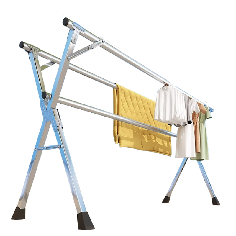 宜掌柜不锈钢伸缩晾衣架