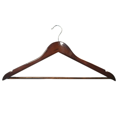 山之只 实木衣架 44cm 10个/组