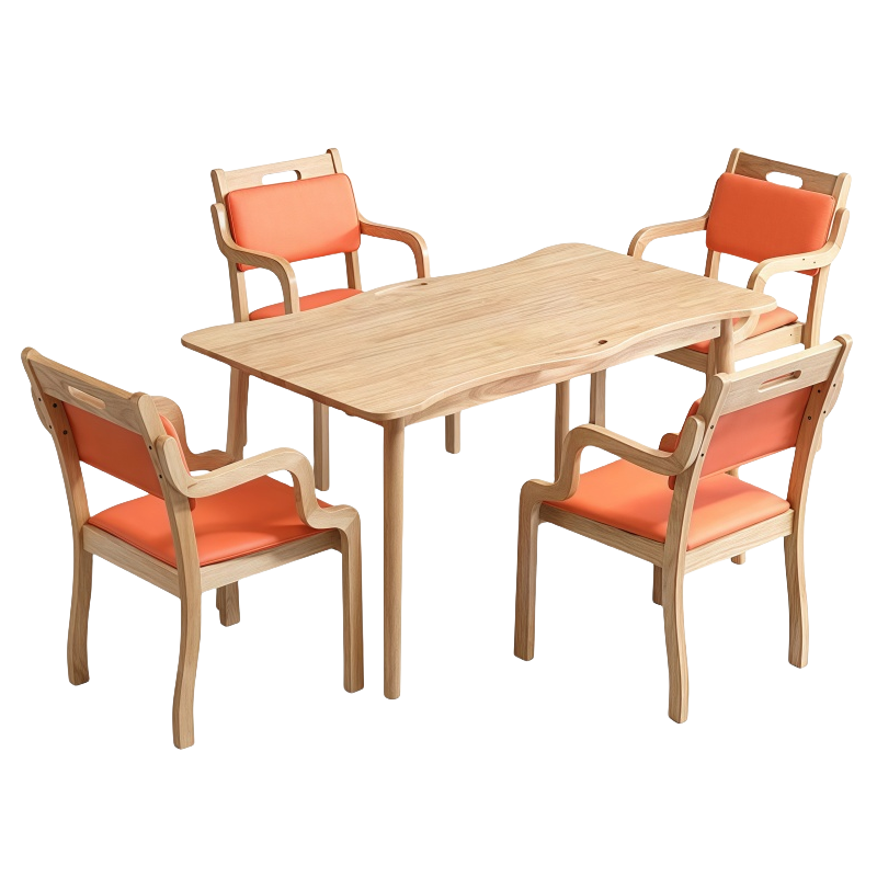 豫龙都 休闲桌椅 一桌四椅1.6m 套