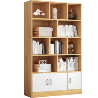 攸形实木书柜120*24*180cm台