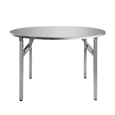 沣涢 不锈钢连体圆桌 130x75cm 张