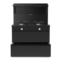 [新品]美大MEIDA二星消毒柜集成灶X70-A 智慧双变频 猛火节能 智能触控 自清洁,钢化玻璃面板 烟灶套装 天然气