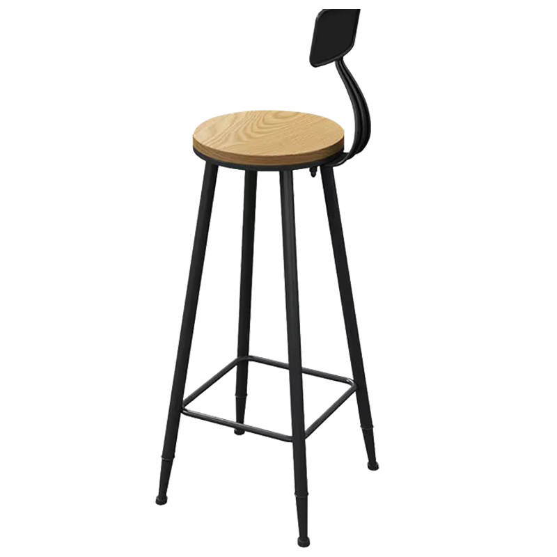 筑亮 吧台椅 99cm原木色座 把