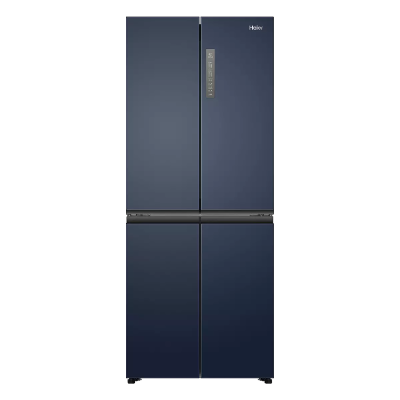 海尔(Haier)家用十字对开门冰箱四开门多门冰箱406升一级双变频风冷无霜三挡变温超薄BCD-406WLHTDEDB9