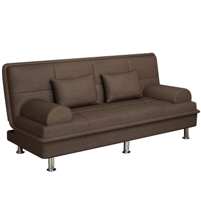 班龙折叠沙发床150*62*78cm棕色张