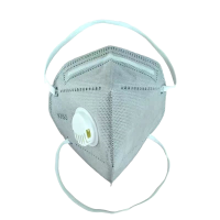 鑫永安 带呼吸阀KN95活性炭折叠口罩 1005V 个