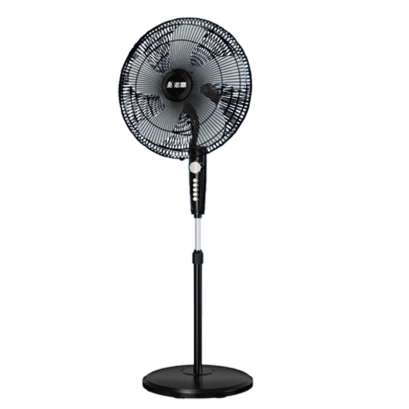 志高(CHIGO)电风扇落地扇家用大风力立式遥控宿舍办公室摇头工业_16英寸7叶智能遥控款