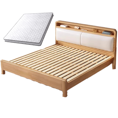 铭羽洋单人床150cm+5cm床垫套