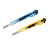 悠米 耐用型塑料美工刀 小号 B02002B 蓝 5把装