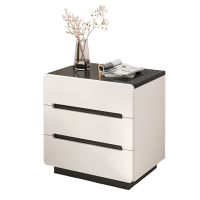 如华福禄主卧高端大气床头柜轻奢高级感简约现代家用卧室床边柜子