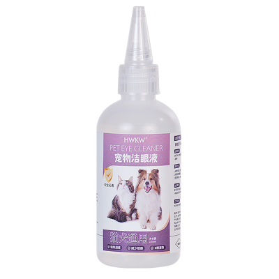 HWKW猫犬通用宠物洁眼液猫咪洗眼狗狗泪痕去眼屎眼部异物护理液清洁水