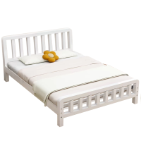 班龙铁床1.5*2.0m+床垫白色套