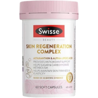 Swisse双效硫辛酸焕肤抗糖丸胶囊60粒/瓶装升级3.0版 澳洲进口 膳食营养补充剂 维持肌肤水润光泽效期到25.12