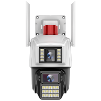 司特帝超清室外摄像头防水手机远程无线5G wifi监控器360度无死角云台旋转无死角4g网络全景语音对讲户外免流量太阳能