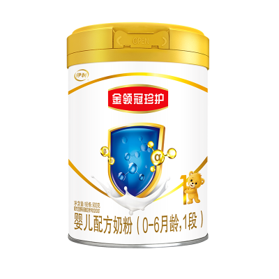 伊利(YILI)金领冠 珍护系列 婴儿配方奶粉 1段900克(0-6个月适用) 新国标 (新旧包装随机发货)