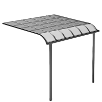 豪派伦户外棚铝合金平方米