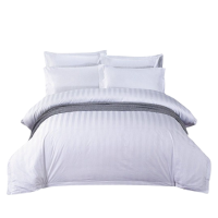 欧梦澜 酒店宾馆缎条三件套 1.5*2.0m 套