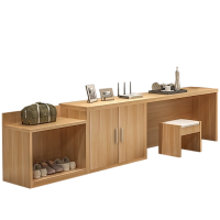 铭羽洋行李架电视柜组合2.6m(含凳)组