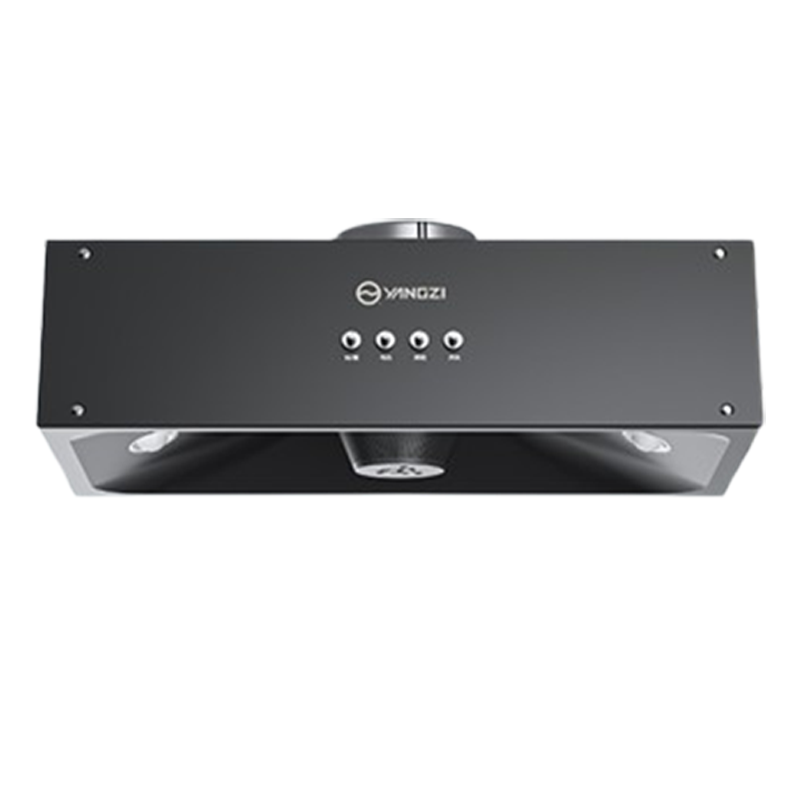 扬子油烟机顶吸家用大吸力厨房自动清洗吸油机出租公寓小型抽烟机_上门安装彩屏挥手感应热清洗油烟分离双平网