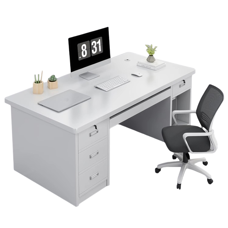 烁恒办公桌1.2m+椅套