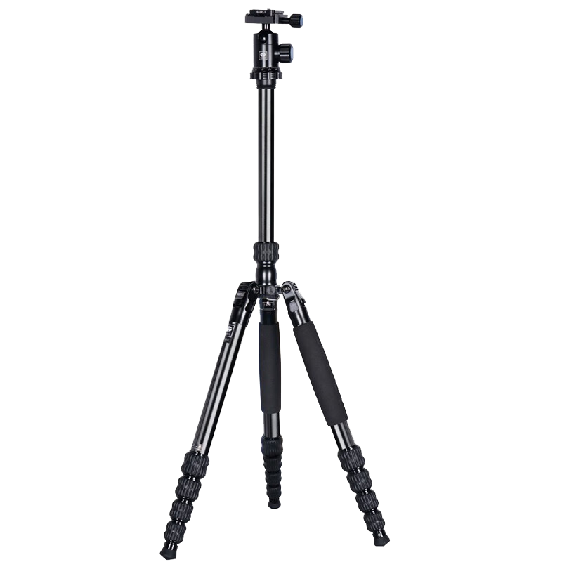 思锐(SIRUI) T-1005+E-10/T-1205+E-10铝合金/碳纤维单反三脚架 球形云台套装 铝合金三脚架套