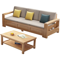 演发 沙发三人位+茶几 套