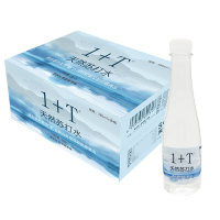 1+T 天然苏打水 380ml*24瓶/箱