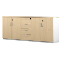 烁恒办公柜6门4抽屉个