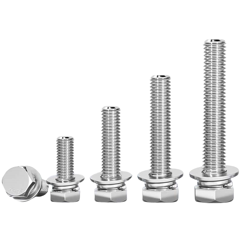 迦毅外六角三组合螺栓5*20个